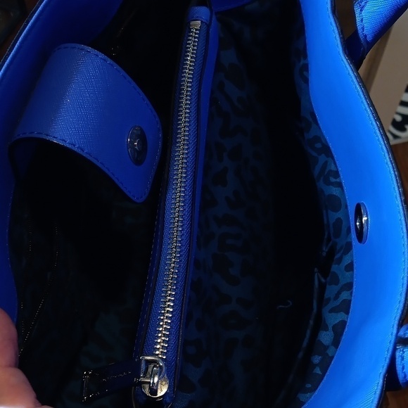 Rebecca Minkoff Medium blue satchel crossbody - Picture 10 of 11
